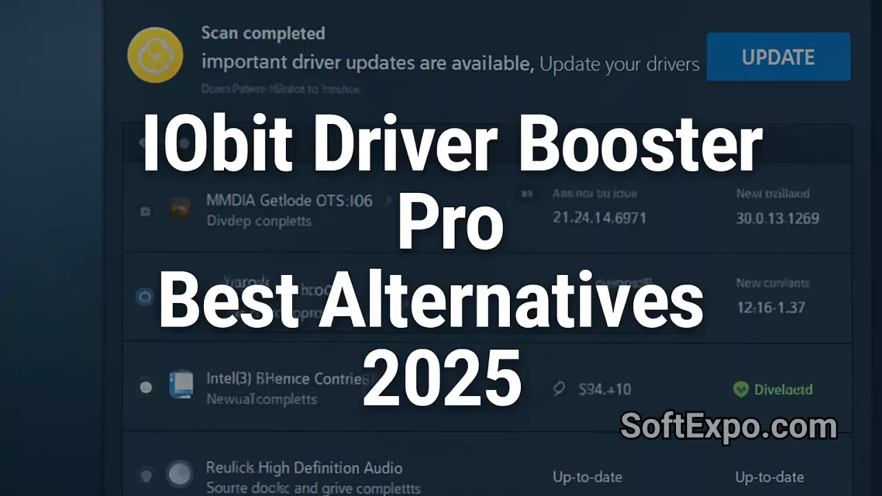 Best IObit Driver Booster Pro Alternatives 2025 Cover