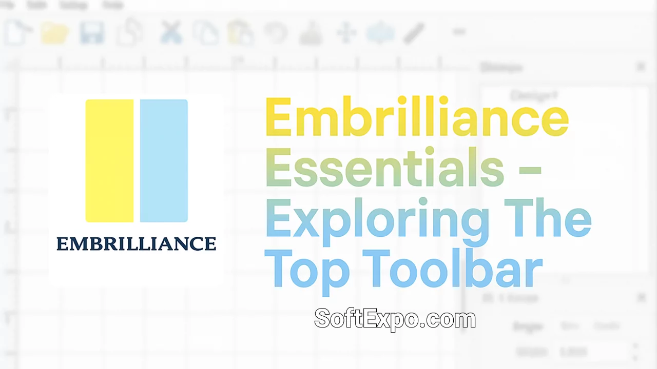 Embrilliance Essentials – Exploring The Top Toolbar Cover