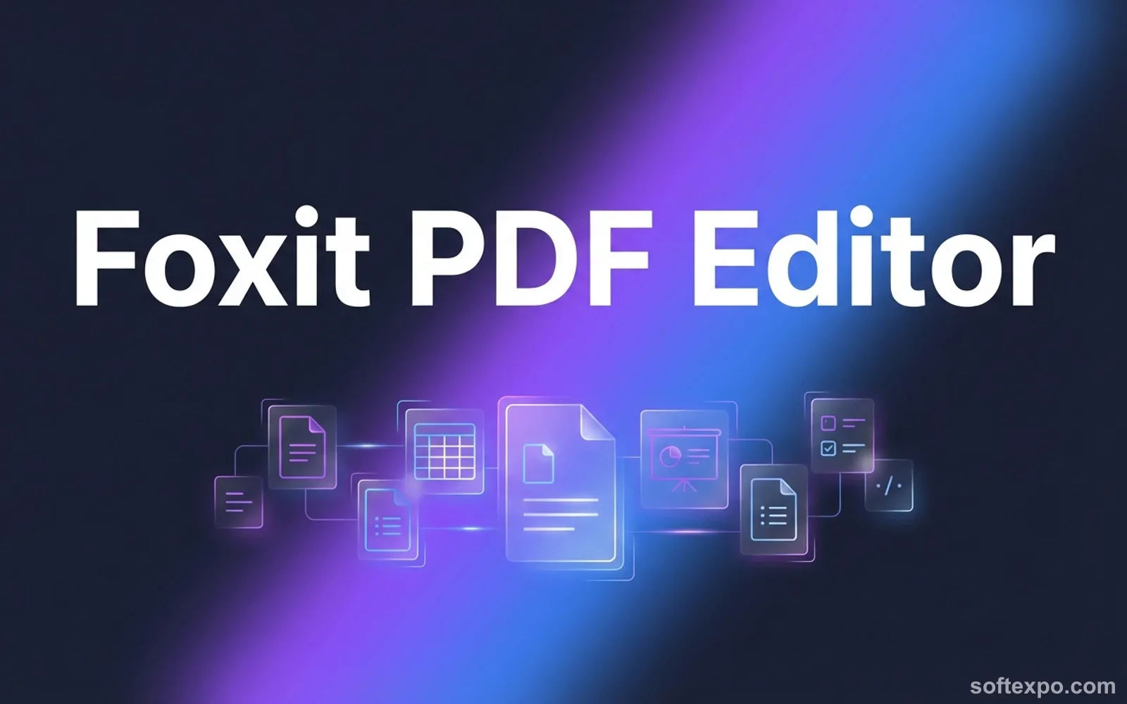 Foxit PDF Editor Cover
