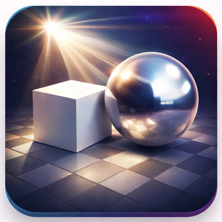 Light Tracer Render Icon