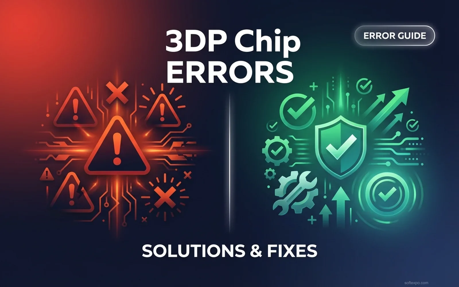 3DP Chip Main Errors – Solution Cover