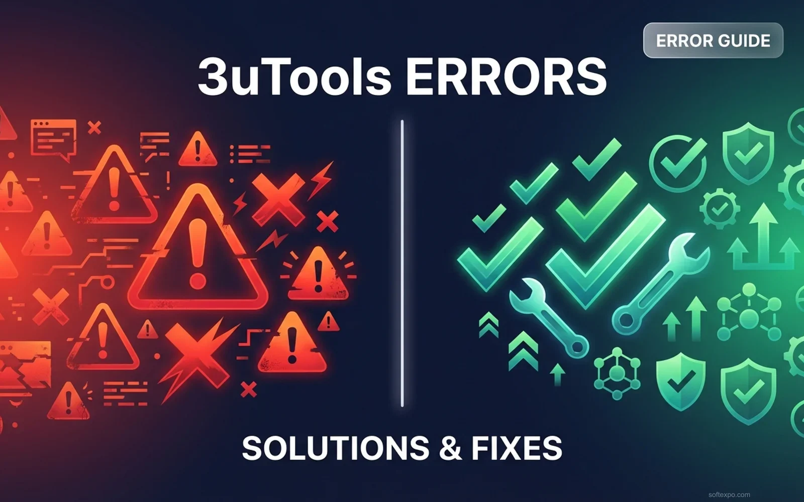 3uTools Main Errors – Solution Cover