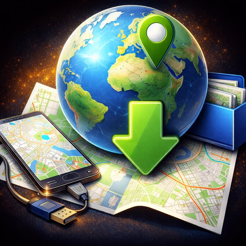 AllMapSoft OpenstreetMap Downloader Icon