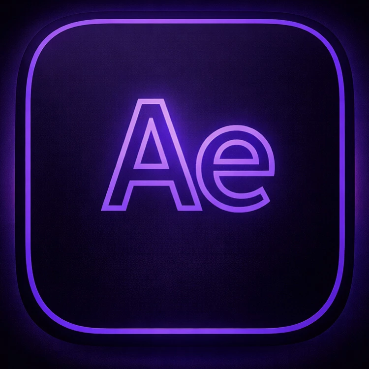 Adobe After Effects 2025 Icon