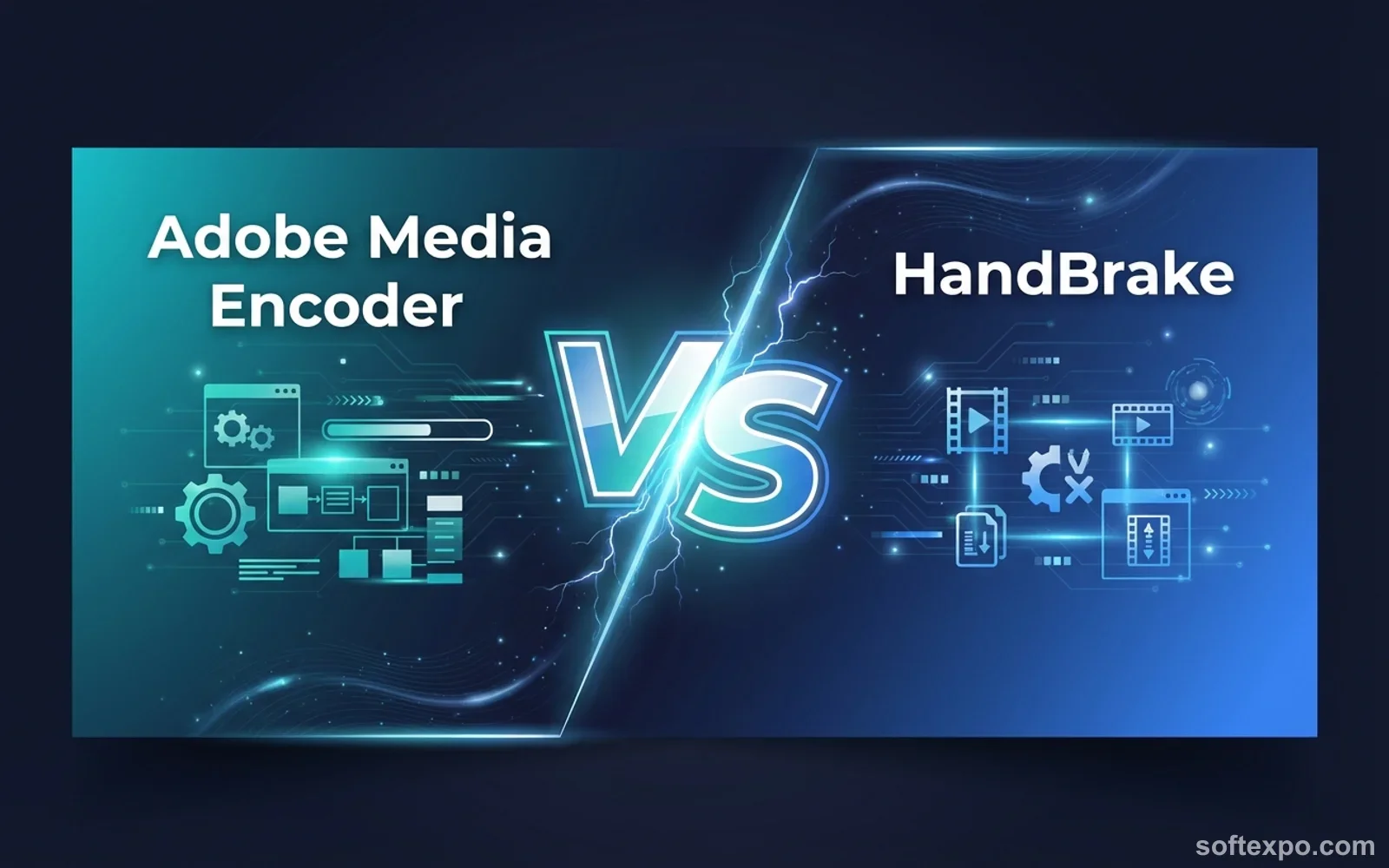 Adobe Media Encoder VS HandBrake Cover