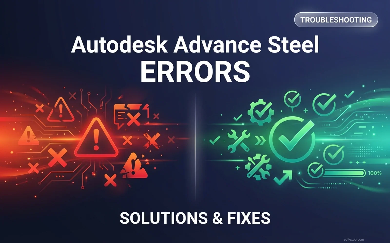 Autodesk Advance Steel Main Errors – Solution Cover