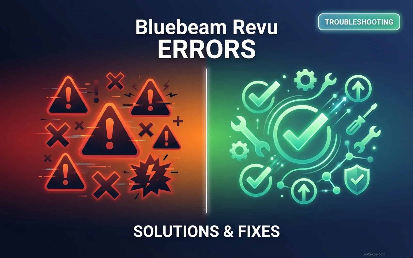 Bluebeam Revu Main Errors – Solution Cover