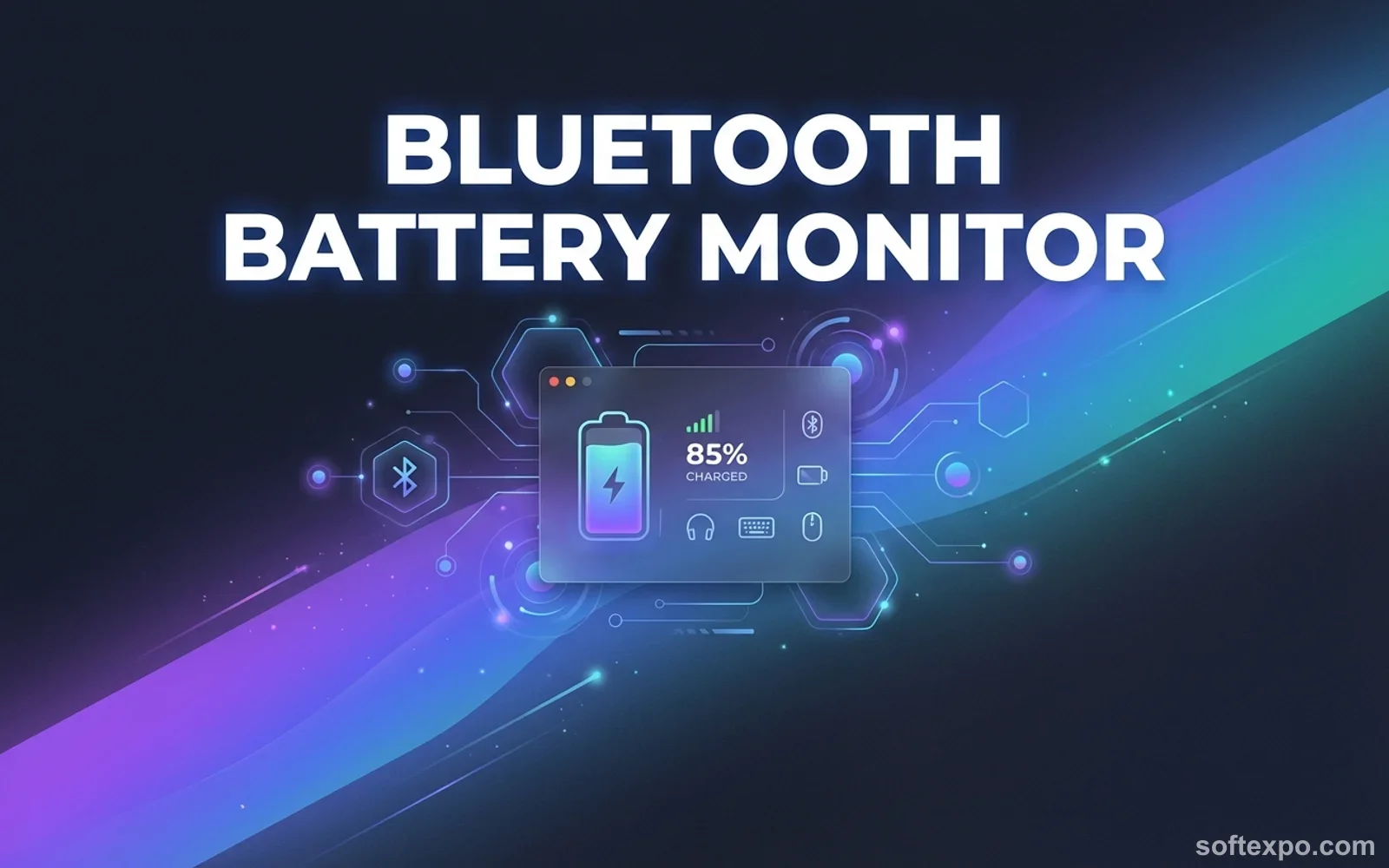 Bluetooth Battery Monitor Cover