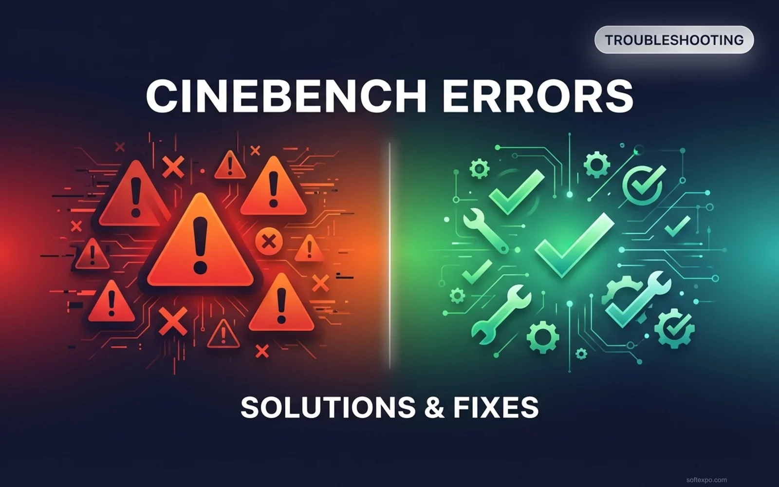 CINEBENCH Main Errors – Solution Cover