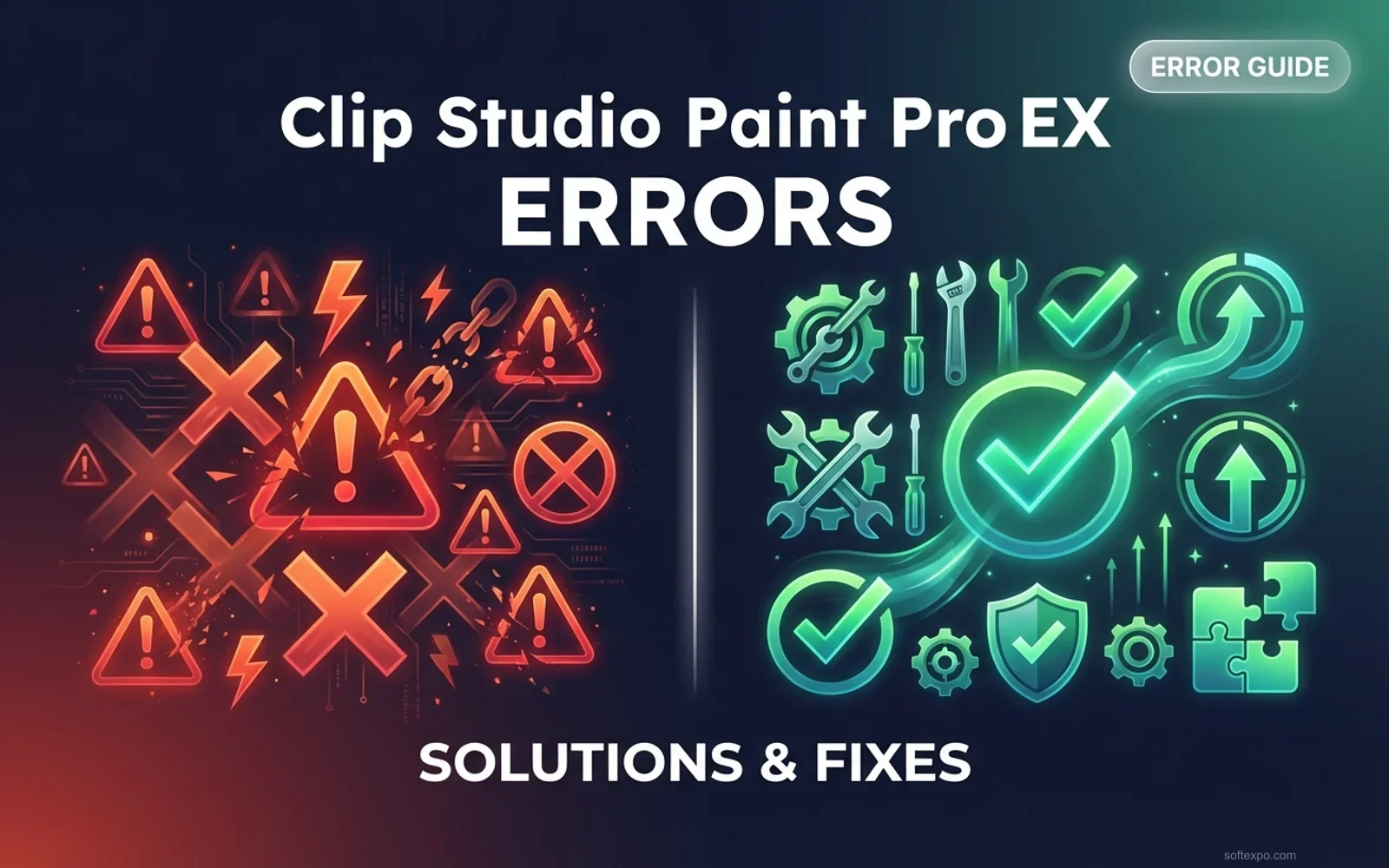 Clip Studio Paint Pro EX Error – Fixes Cover