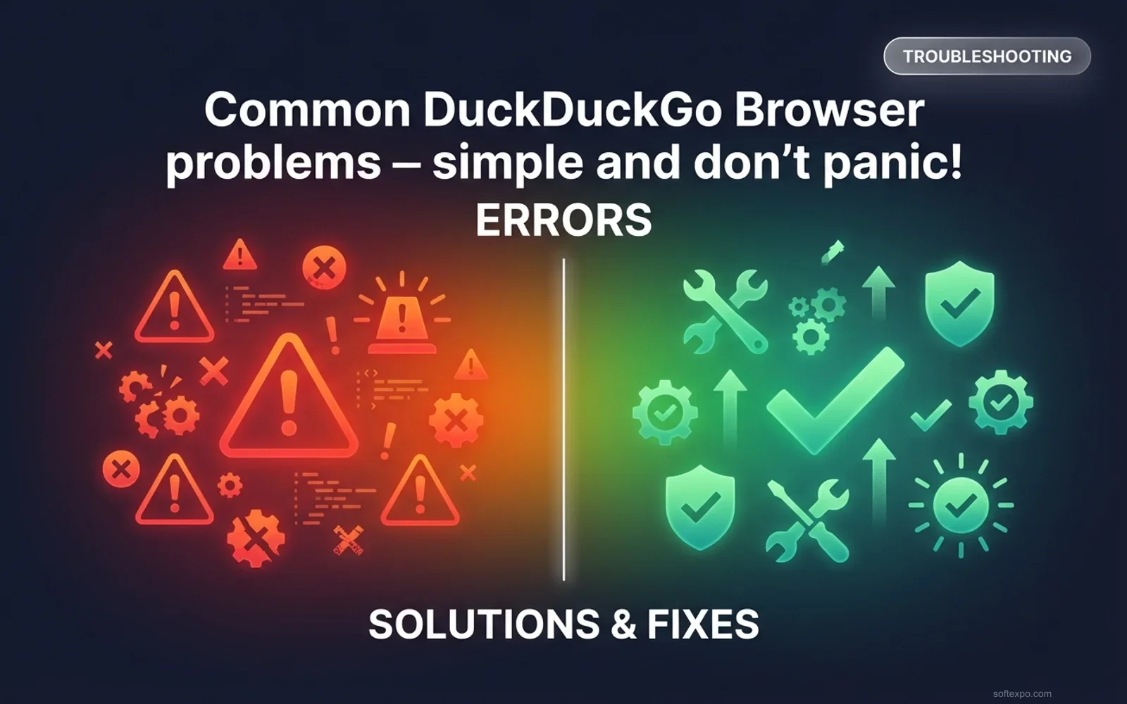 Common DuckDuckGo Browser problems – simple and don't panic! Cover