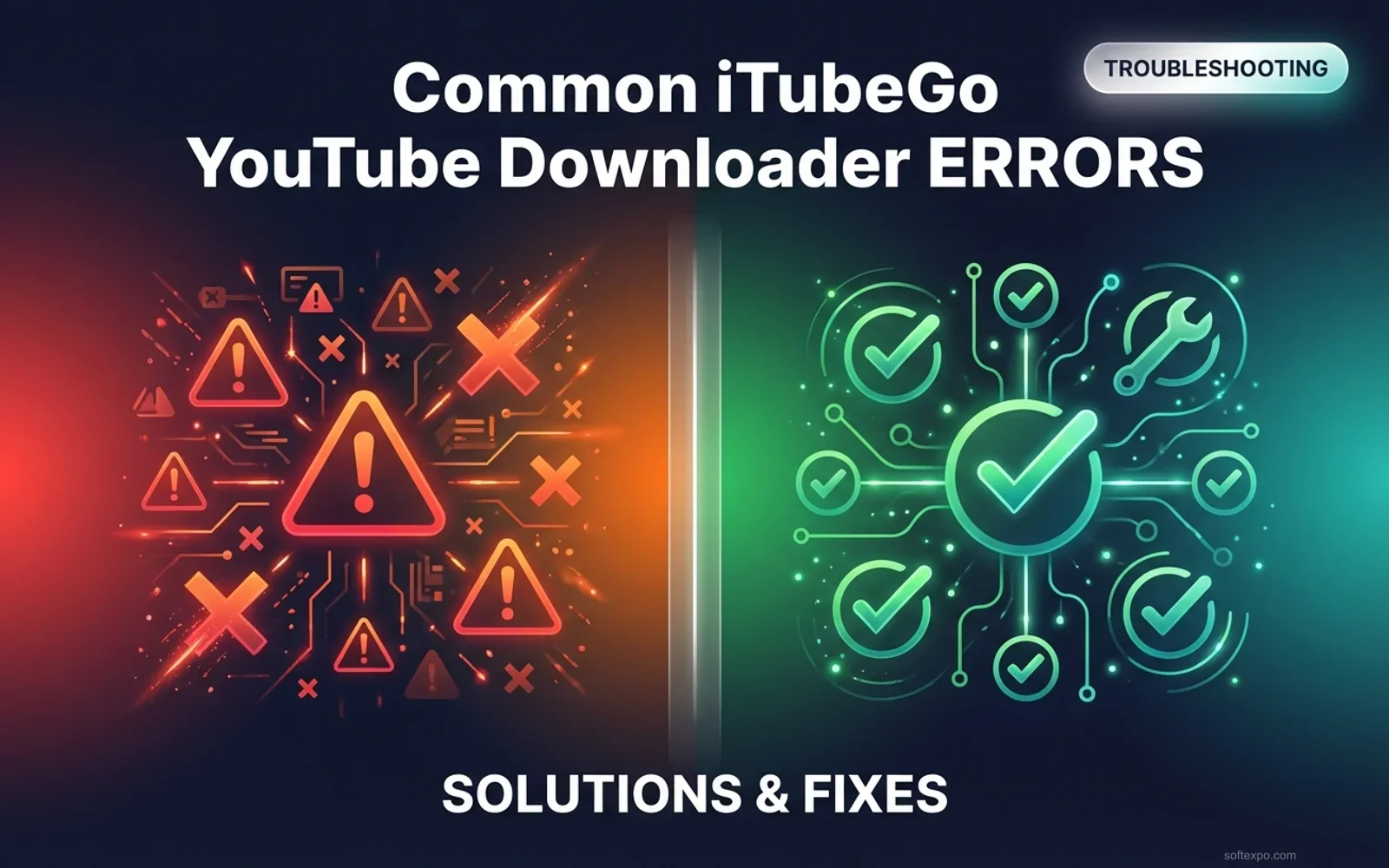Common iTubeGo YouTube Downloader Errors Cover