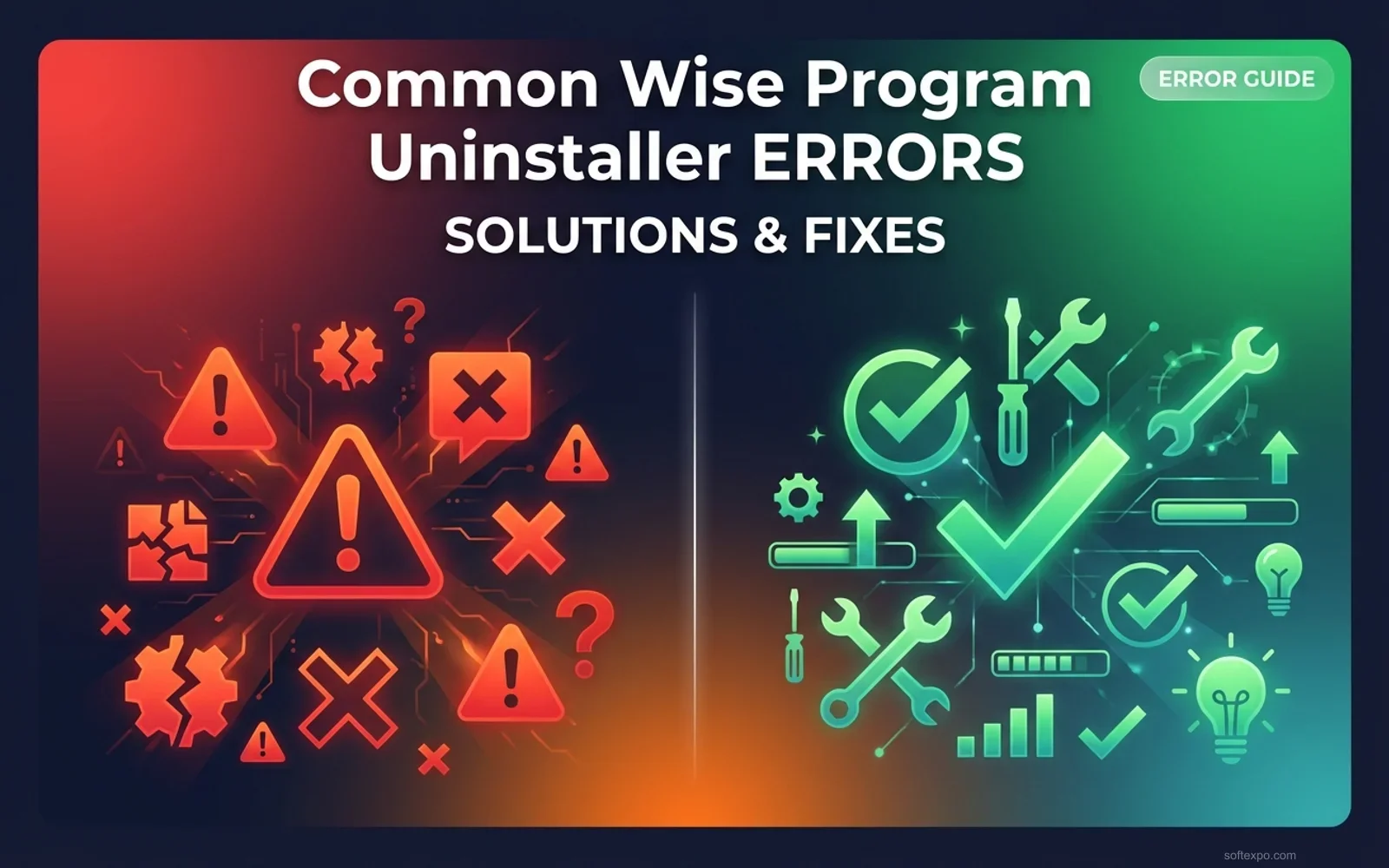 Common Wise Program Uninstaller Errors and How to Fix Them Cover