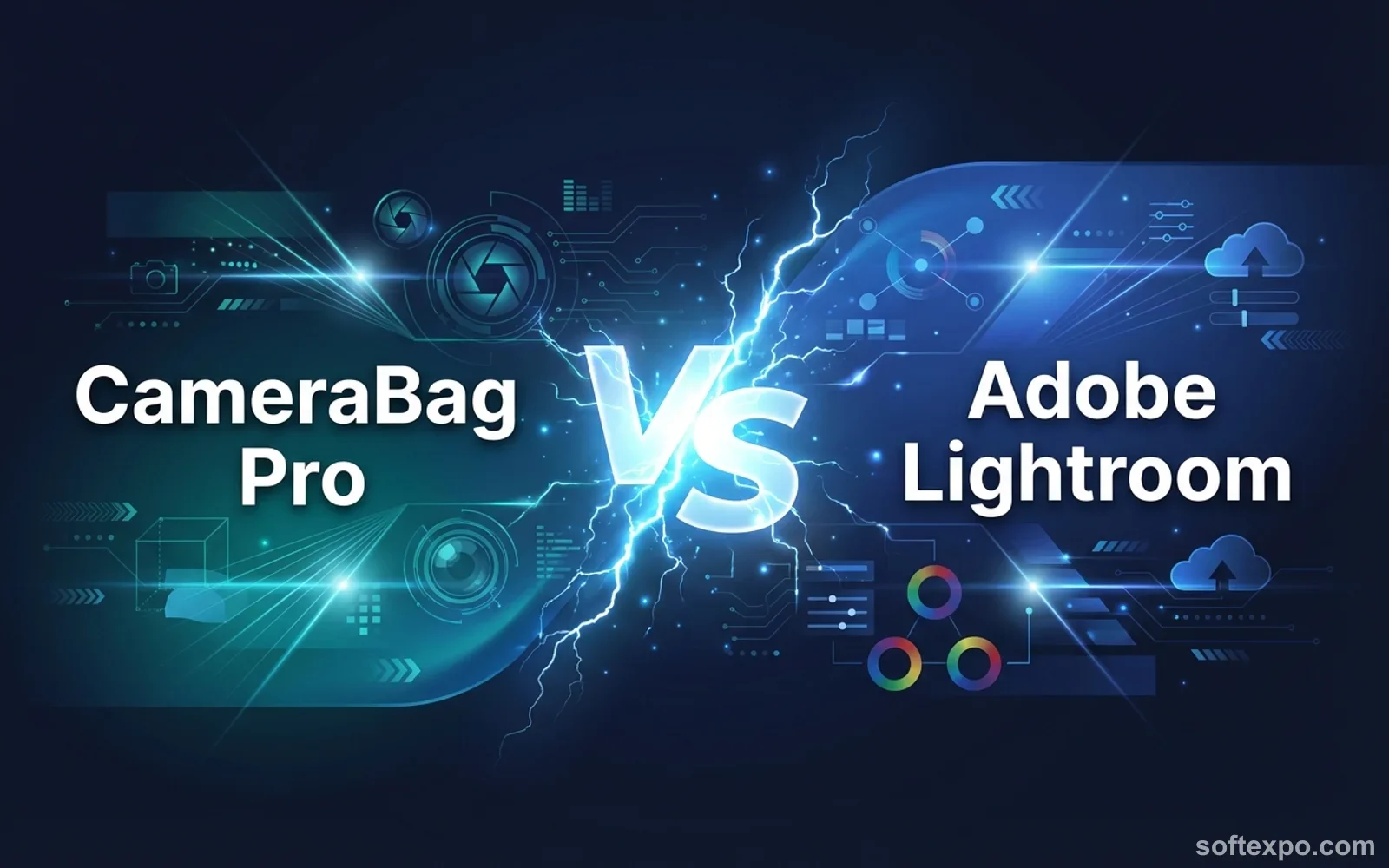 Comparison of CameraBag Pro and Adobe Lightroom Cover