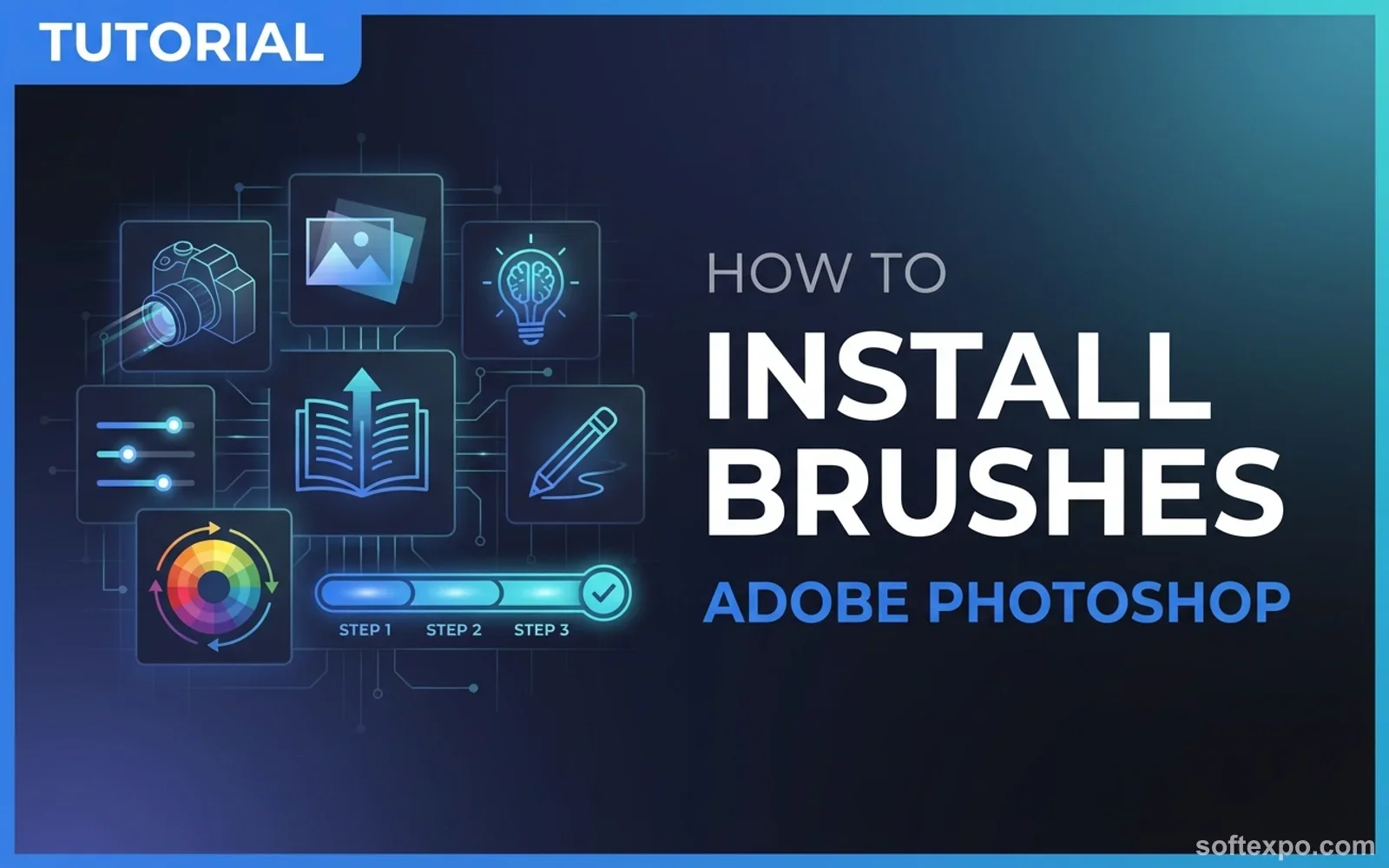 How to Install Brushes in Adobe Photoshop: Simple Instructions Cover