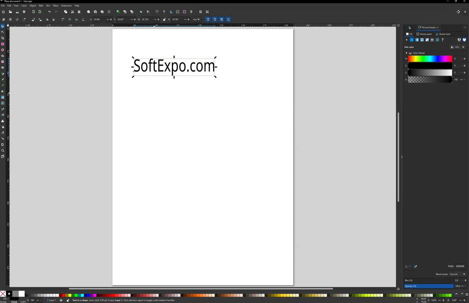 Inkscape screenshot 2