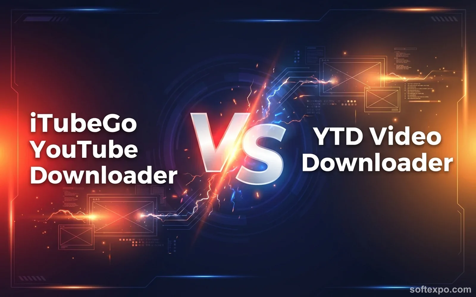 iTubeGo YouTube Downloader vs YTD Video Downloader – Comparison Cover