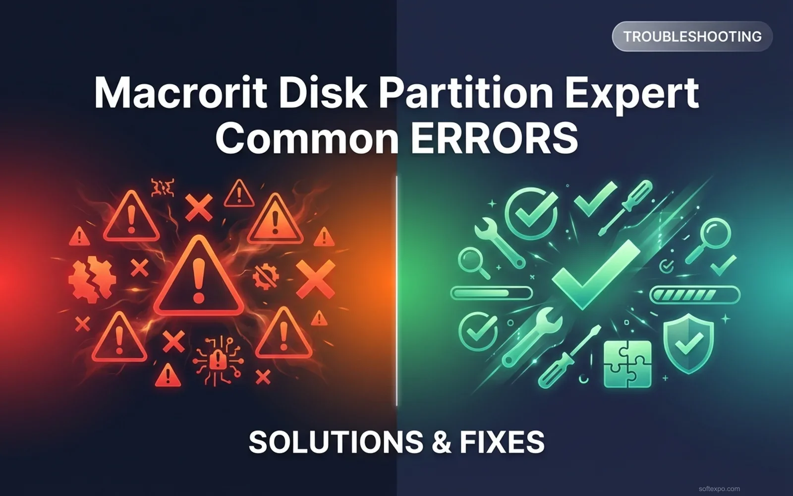 Macrorit Disk Partition Expert Common Errors – Solution Cover