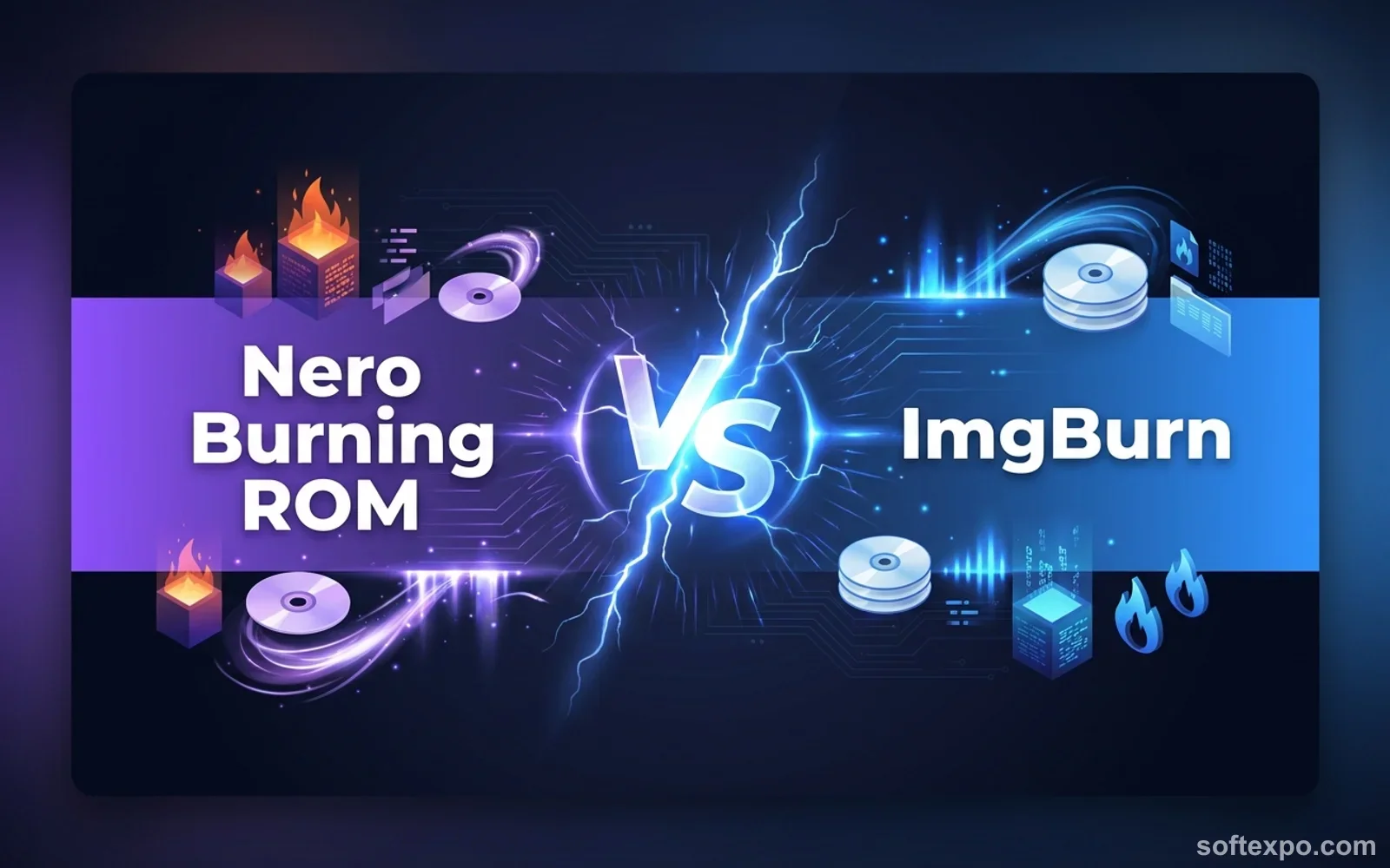 Nero Burning ROM vs. ImgBurn – Comparison Cover