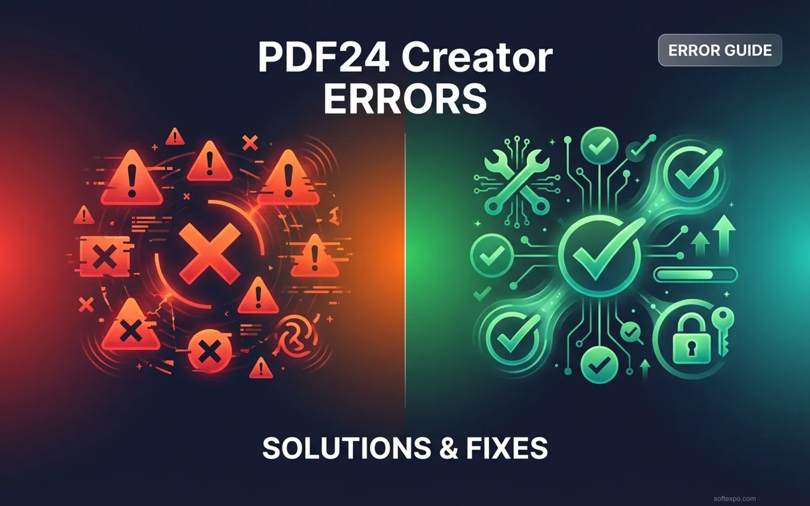 PDF24 Creator: Fixing Common Errors and Troubleshooting Cover