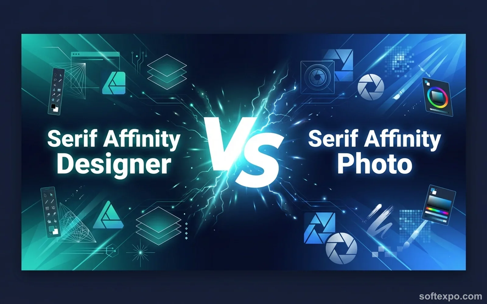 Serif Affinity Designer vs. Serif Affinity Photo – Comparison Cover