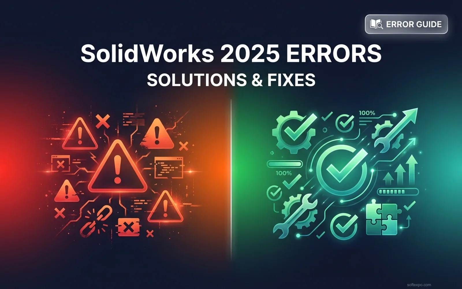 SolidWorks 2025 Main Errors – Solution Cover