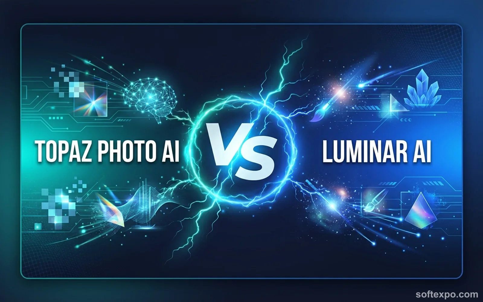 Topaz Photo AI vs Luminar AI Cover