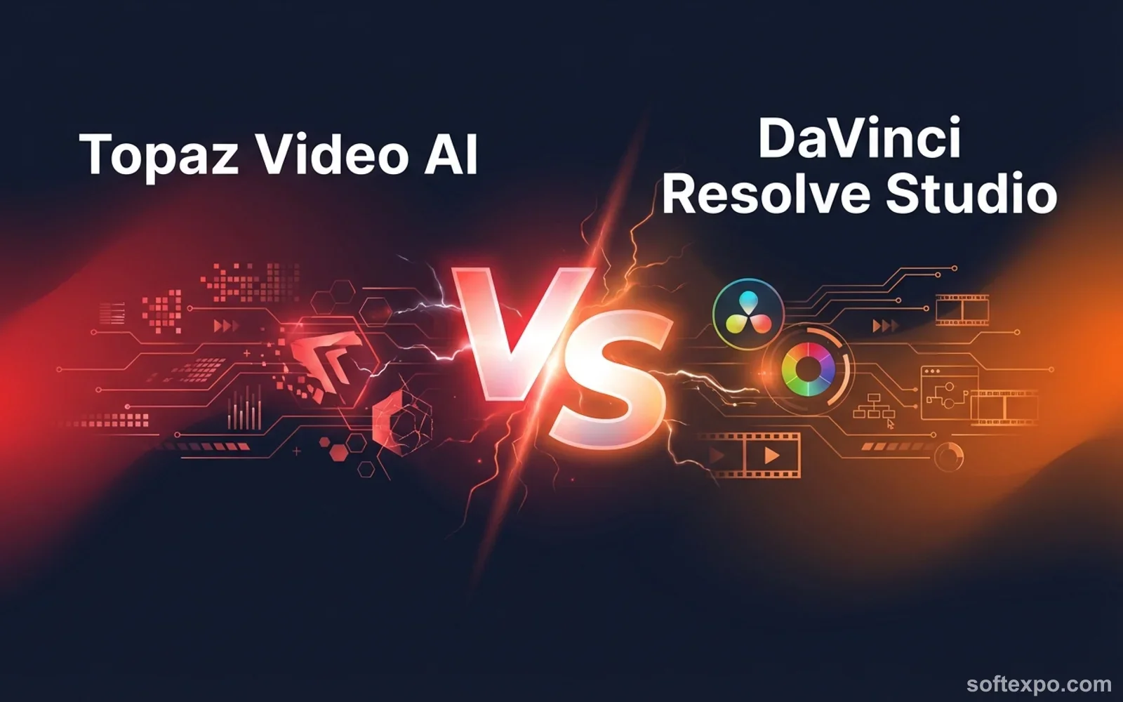 Topaz Video AI vs DaVinci Resolve Studio Cover