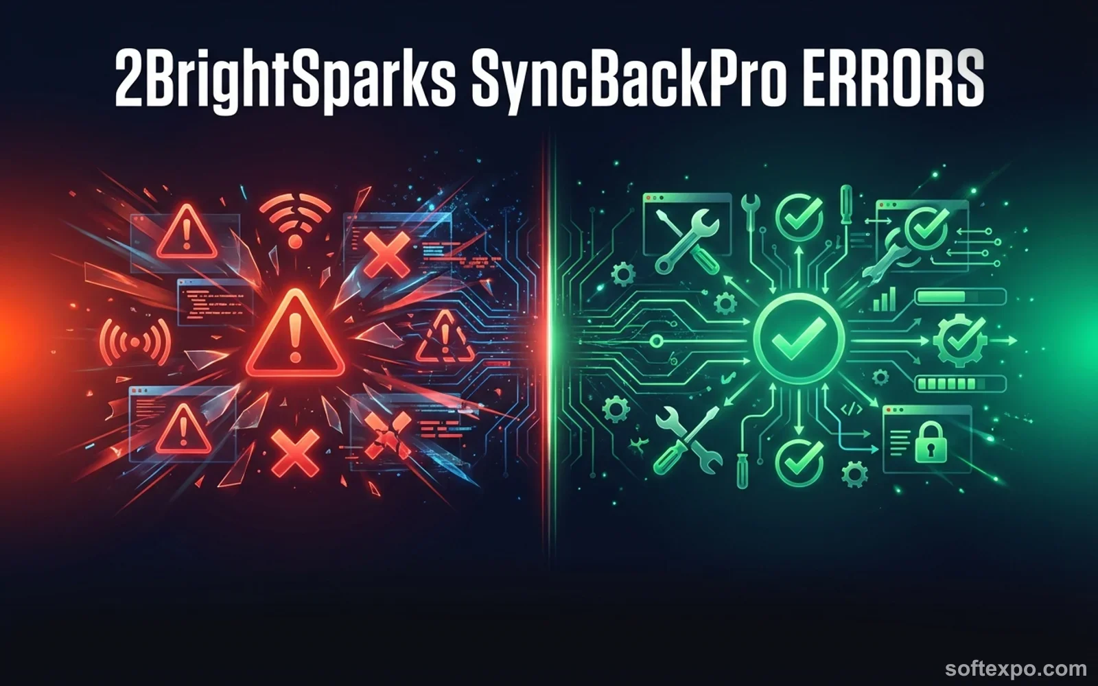 2BrightSparks SyncBackPro Main Errors – Solution Cover