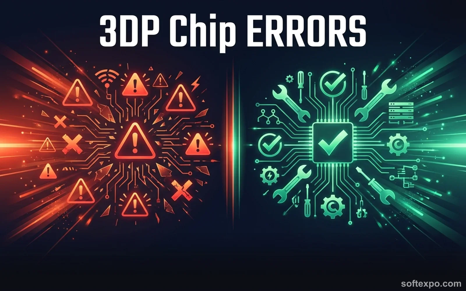 3DP Chip Main Errors – Solution Cover
