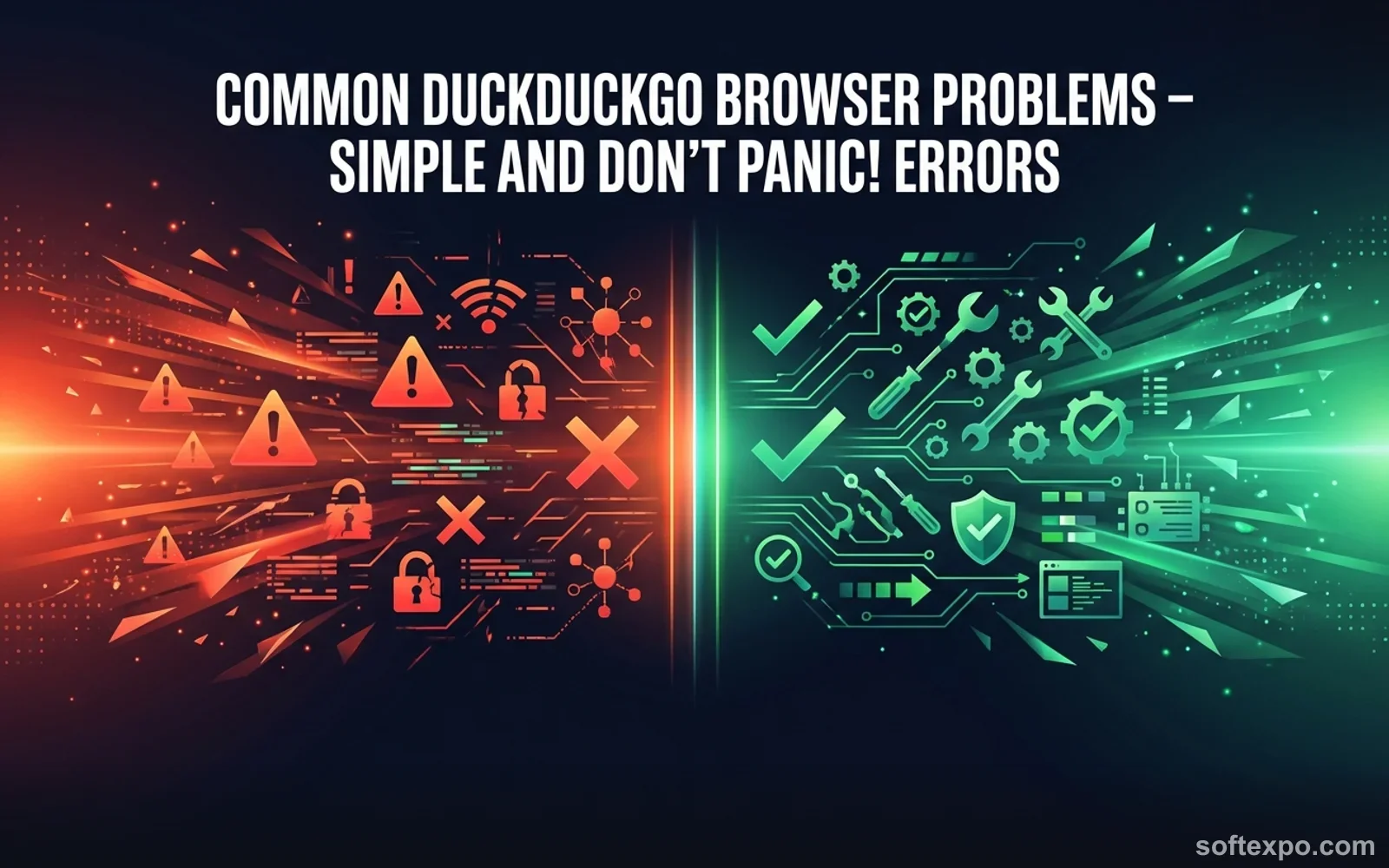 Common DuckDuckGo Browser problems – simple and don't panic! Cover