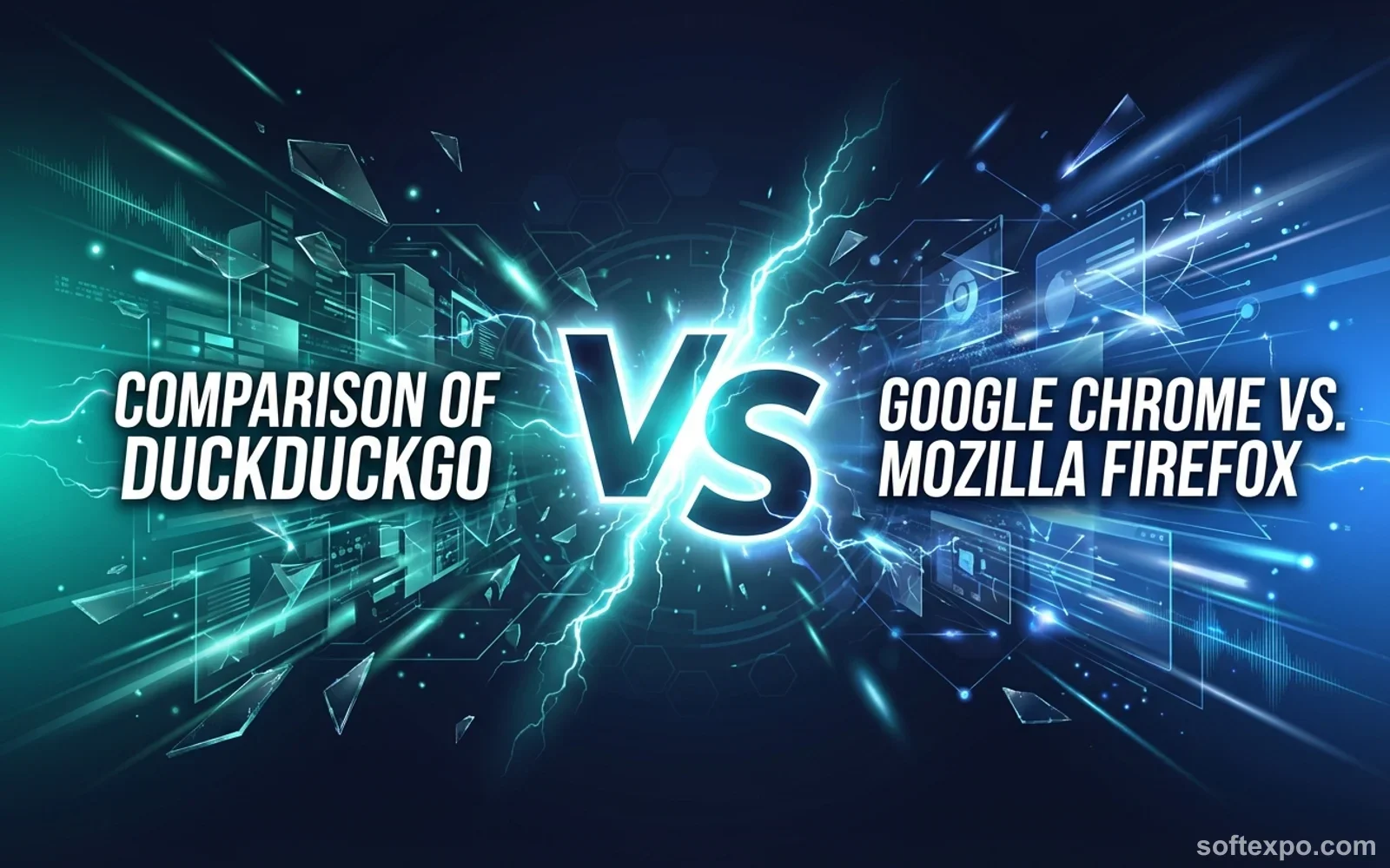 Comparison of DuckDuckGo vs. Google Chrome vs. Mozilla Firefox Cover