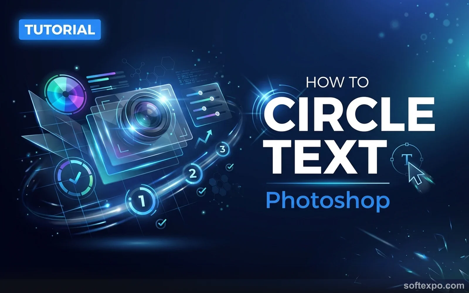 How to Circle Text in Photoshop: A Simple Tutorial Cover