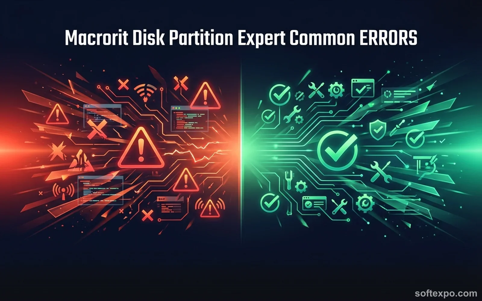 Macrorit Disk Partition Expert Common Errors – Solution Cover
