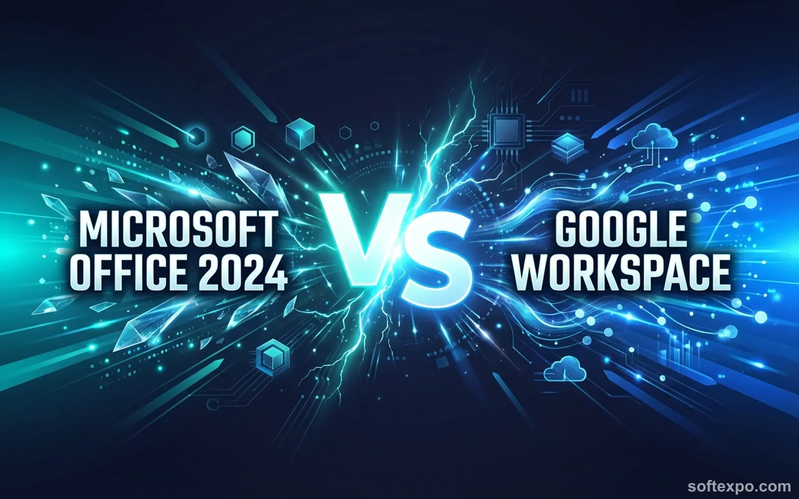 Microsoft Office 2024 VS Google Workspace Cover