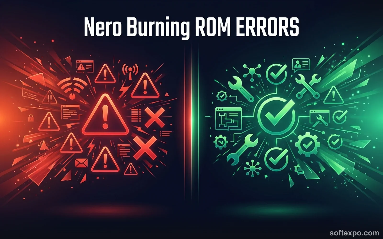 Nero Burning ROM Errors – Solution Cover