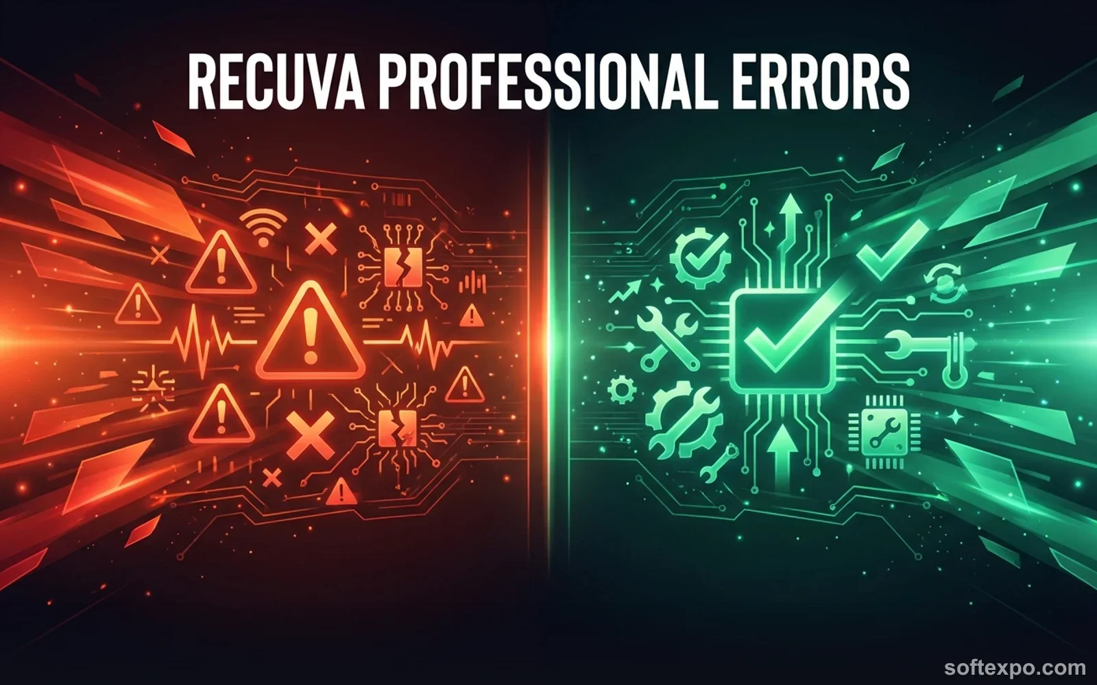 Recuva Professional Main Errors – Solution Cover