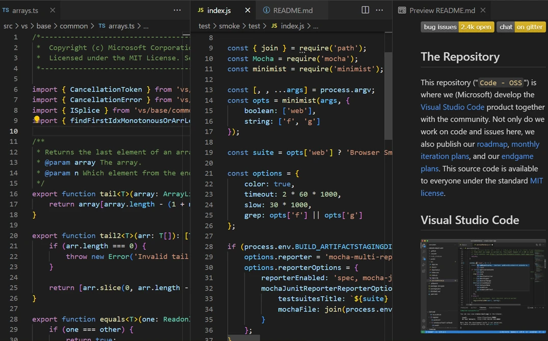 VSCode - User Interface