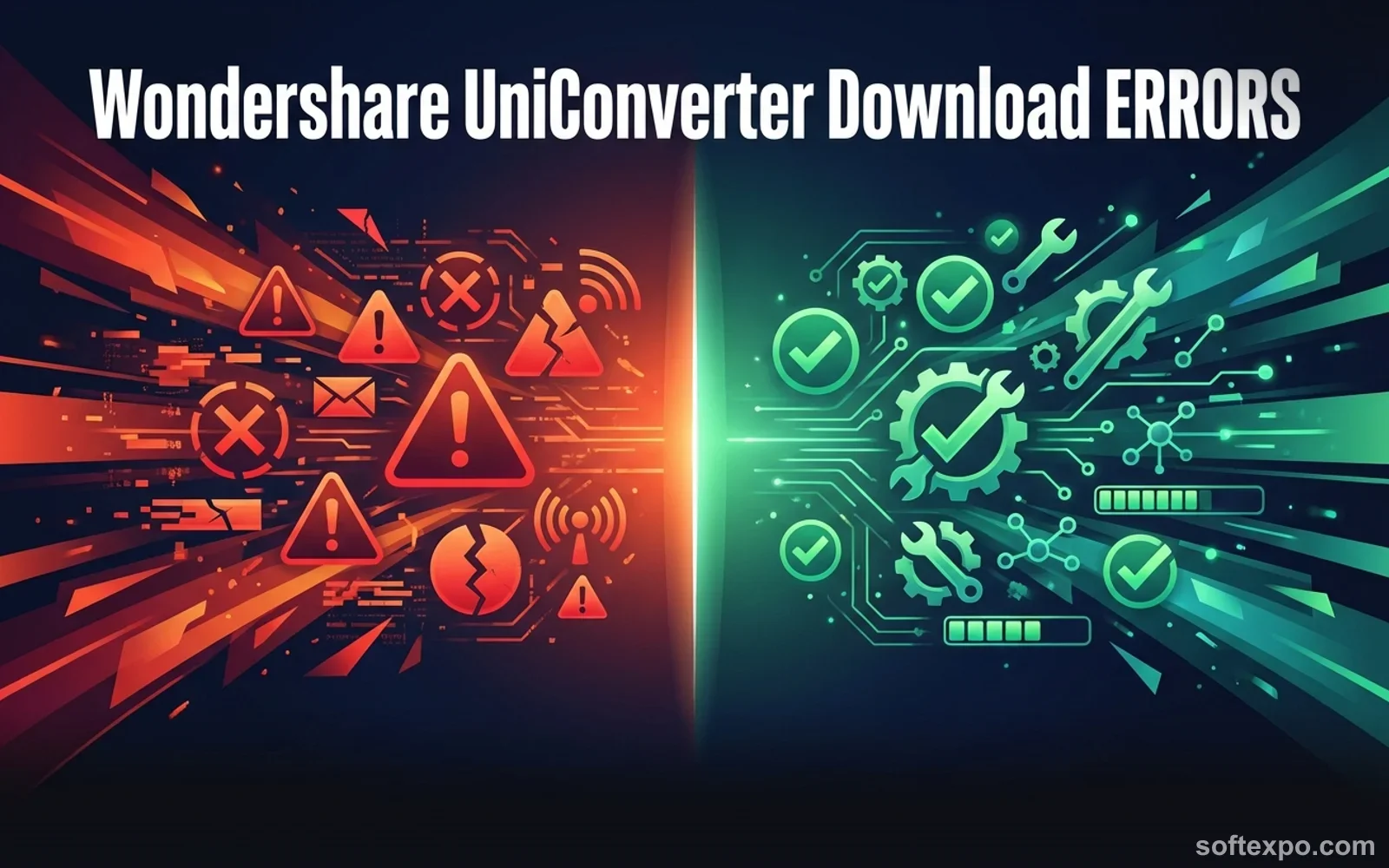 Wondershare UniConverter Download Error Cover